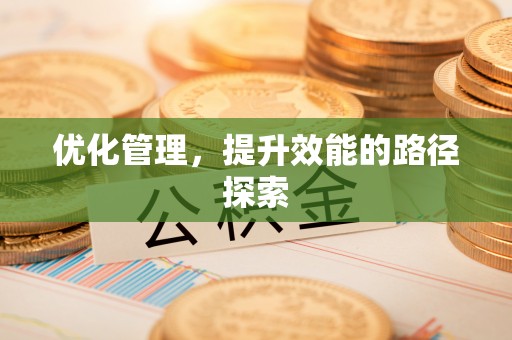 汉中优化管理，提升效能的路径探索
