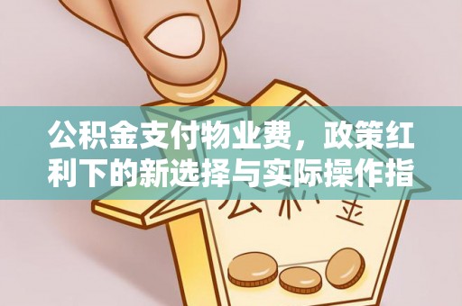 汉中公积金支付物业费，政策红利下的新选择与实际操作指南
