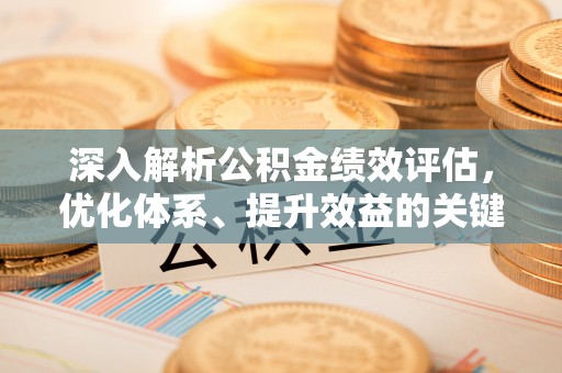 汉中深入解析公积金绩效评估，优化体系、提升效益的关键路径